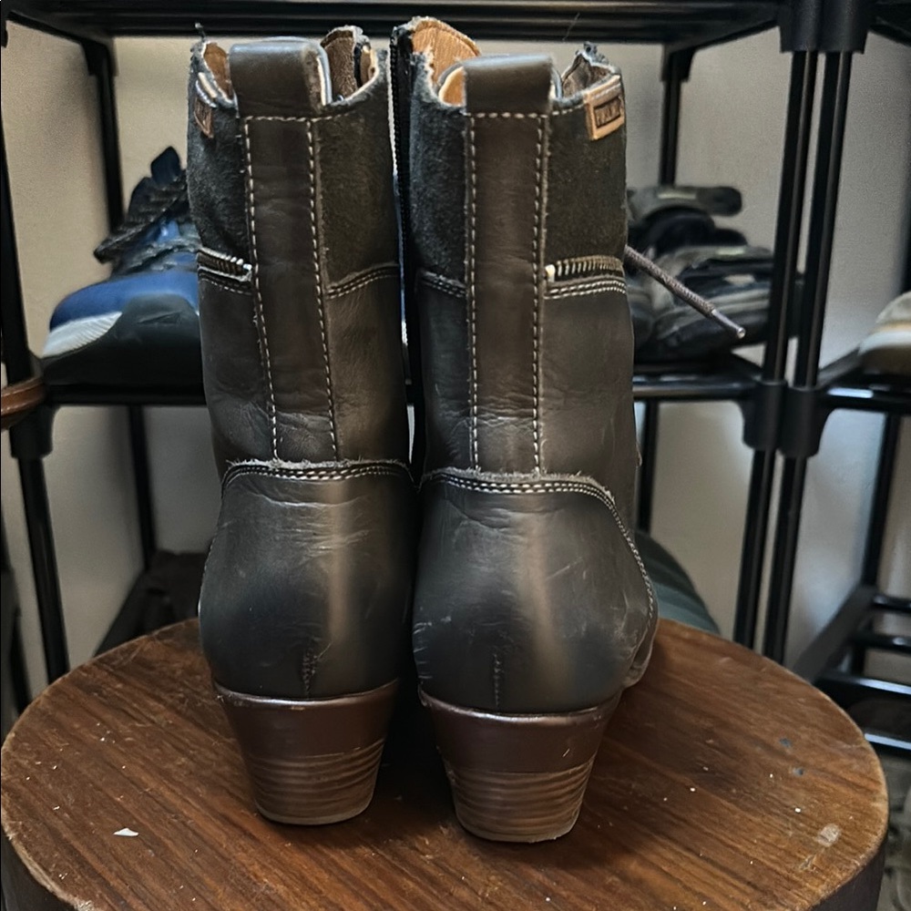 PIKOLINOS Brown Ankle Boots - Picture 3 of 5
